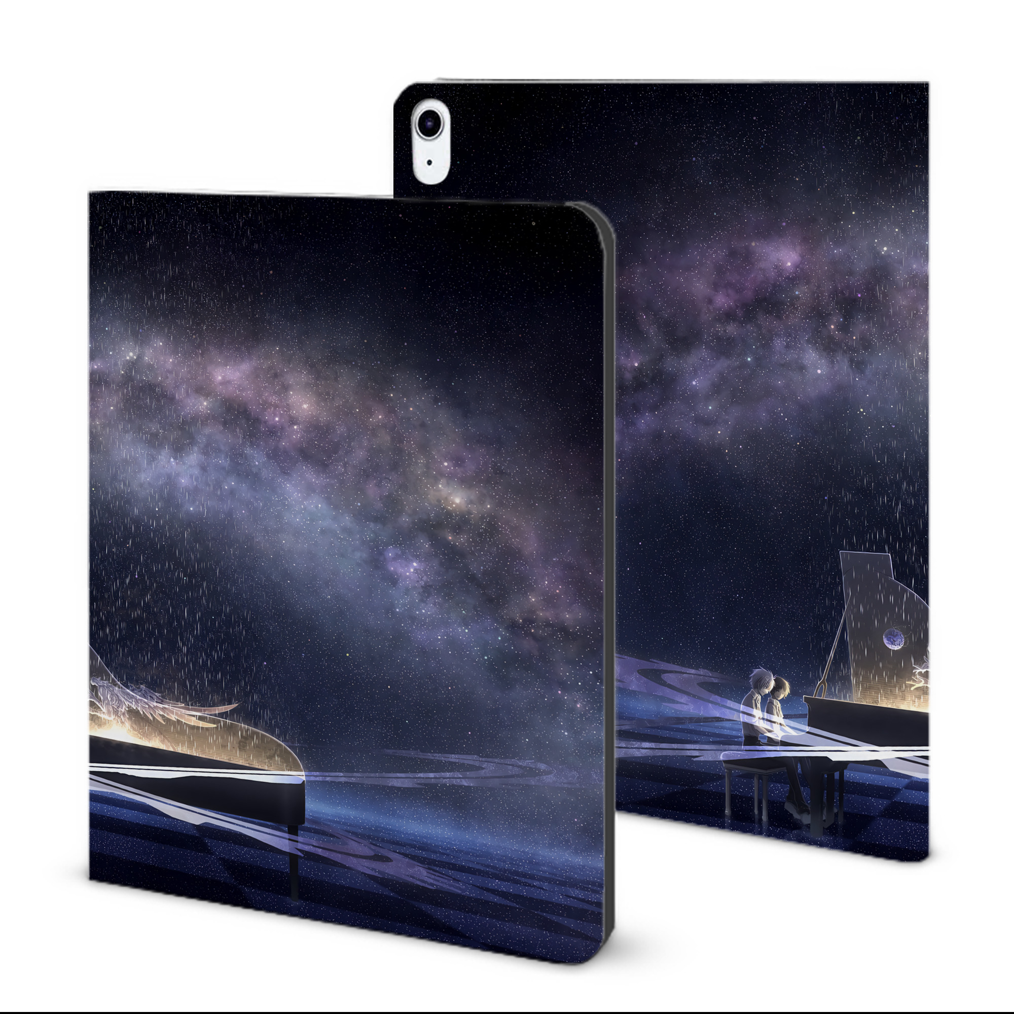 （画像用） EVA 新世紀エヴァンゲリオン IPad ケース ブック型 PUレザー TPU 耐衝撃 軽量 薄型 ペン収納なし 全面保護 IPad 各モデル対応